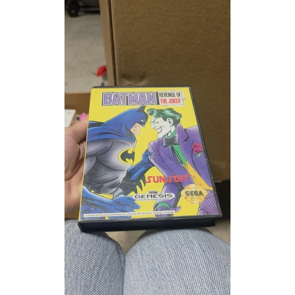 Batman: Revenge of the Joker Sega Genesis Box Near MINT - No Manual